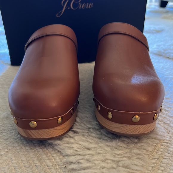 J.Crew Convertible Tan Clogs - Size 8.5 - Picture 5 of 8